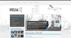 Desktop Screenshot of ipelsa.com